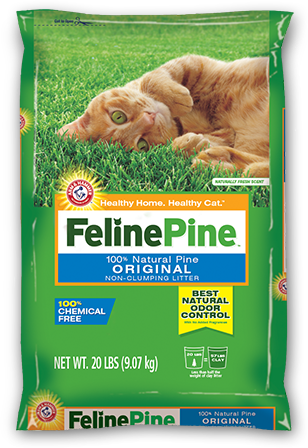 Feline Pine Pine Pellet cat litter product photo