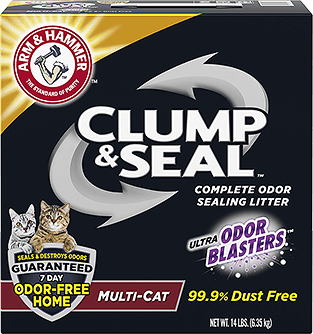 Arm & Hammer Clump & Seal Scented Clay cat litter product photo