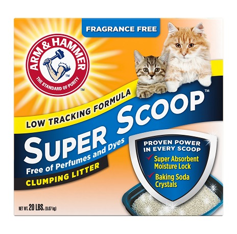 Arm & Hammer Super Scoop Clumping Clay (Budget) cat litter product photo