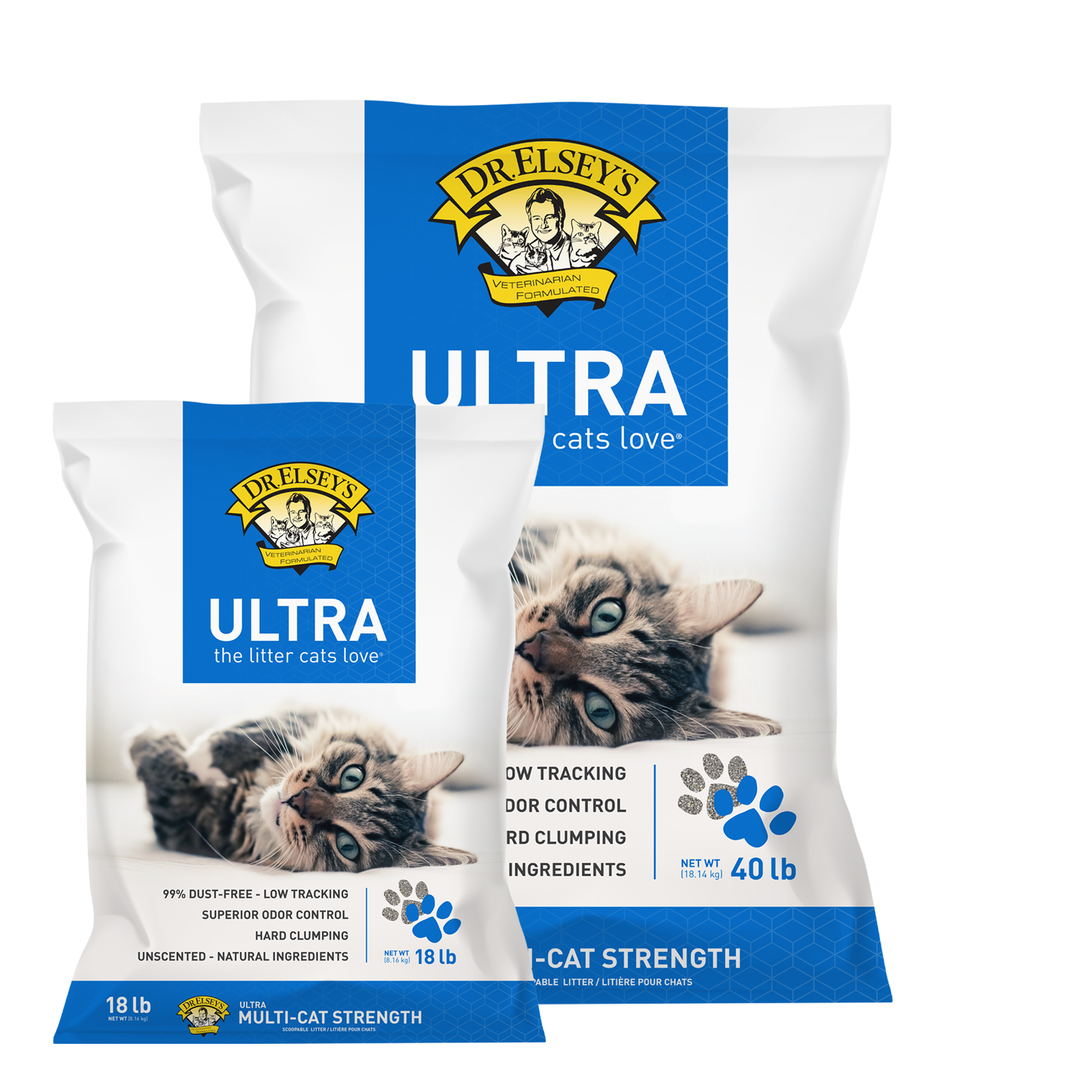 Dr. Elsey's Ultra Clumping Clay cat litter product photo