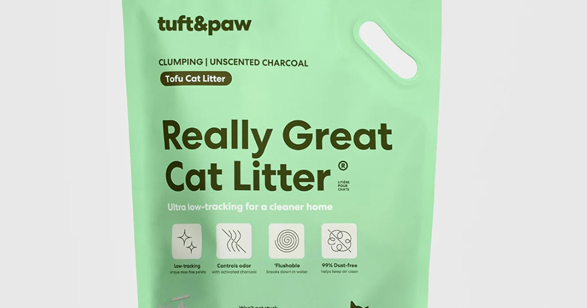 Tuft + Paw Soy/Tofu (Designer) cat litter product photo