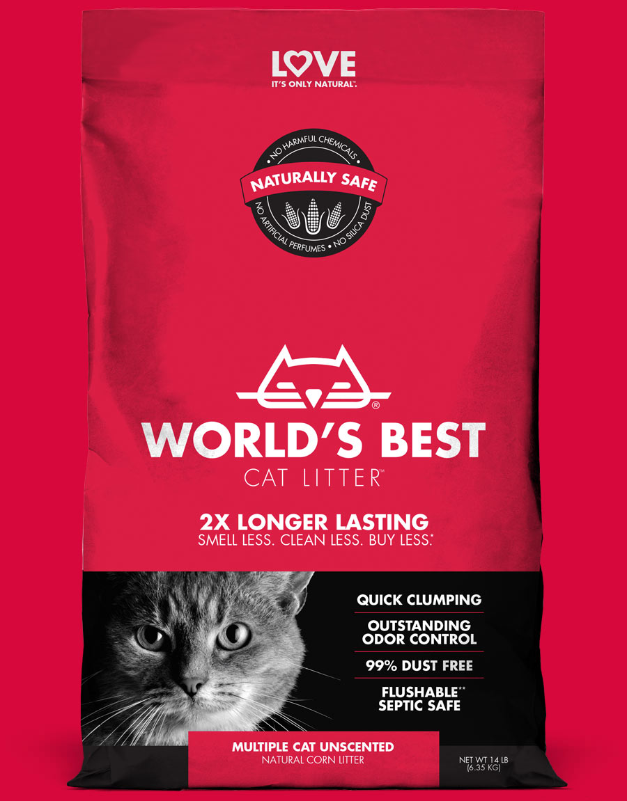World's Best Cat Litter Natural Corn cat litter product photo